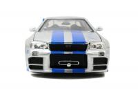 Rychle a zběsile auto 2002 Nissan Skyline 1:24